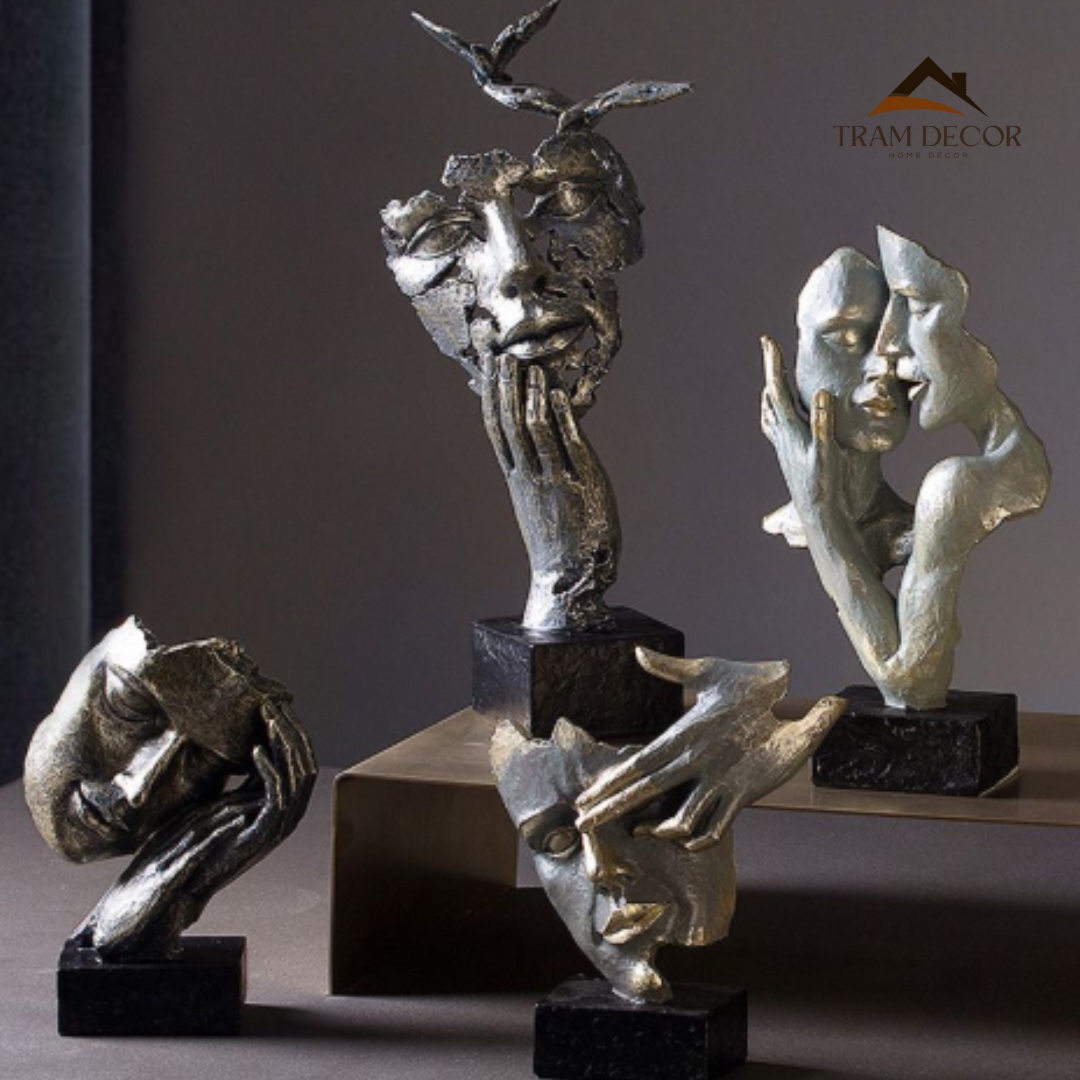 Tượng Decor Hình Trừu Tượng – Điểm Nhấn Nghệ Thuật 