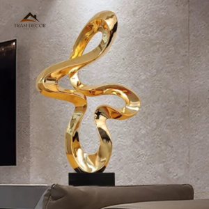 Decor trừu tượng nghệ thuật - Mạ Vàng