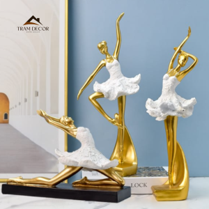 Set decor tượng vũ công ballet