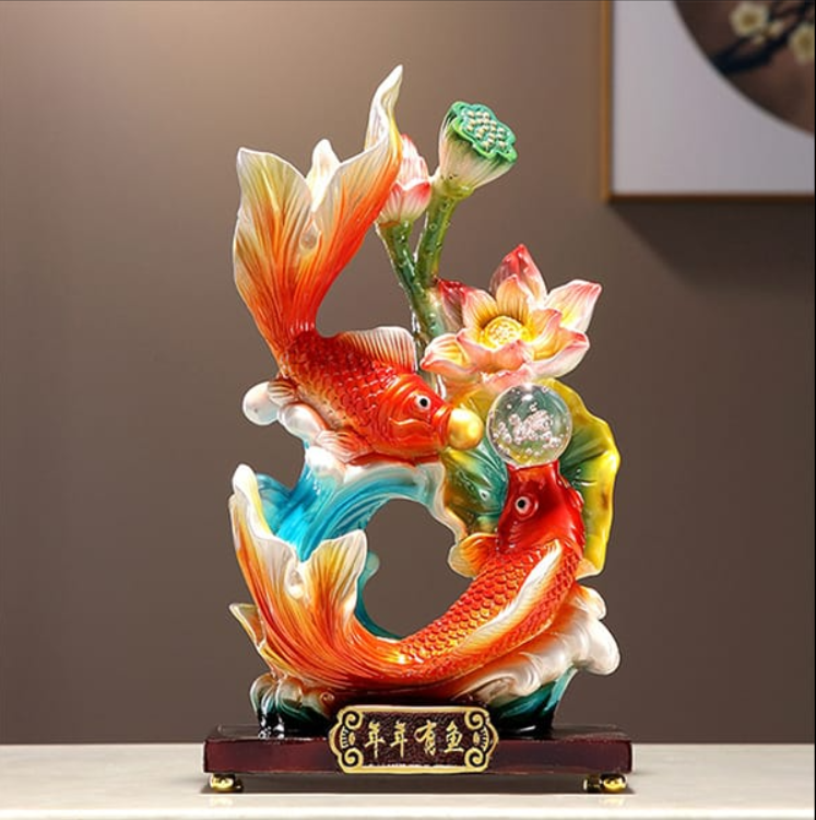 Tượng Decor Phong Thủy – Biểu Tượng Tài Lộc Và May Mắn Trong Trang Trí Nội Thất